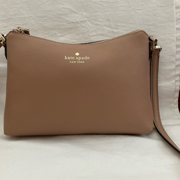 SOLD Authentic Kate Spade Bailey Tan Fawn Crossbody K4651 - Picture 2 of 11